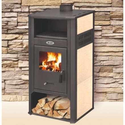 Печь-камин Blist Ambasador LM стальная дверца Амазонка бай фото в Новополоцке