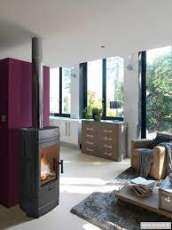 Печь-камин Invicta Cassine чугун в интерьере Амазонка бай фото в Новополоцке