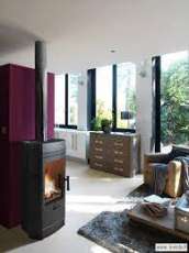 Печь-камин чугунный Invicta Gomont в интерьере Амазонка бай фото в Новополоцке