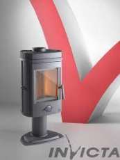 Печь-камин чугунный Invicta Mesnil в интерьере Амазонка бай фото в Новополоцке