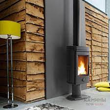 Печь-камин чугунный Invicta Mesnil в интерьере Амазонка бай фото в Новополоцке