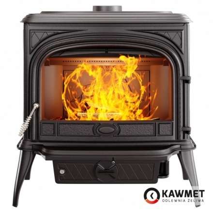 Печь-камин KAWMET Premium SPHINX S6 (13,9 kW) Амазонка бай фото в Новополоцке