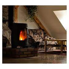 Печь-камин чугунный Invicta La Borne 2 в интерьере Амазонка бай фото в Новополоцке