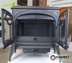 Купить Печь-камин KAWMET Premium SPARTA S10 (13,9 кВт) в интерьере чугунный в Новополоцке фото в Новополоцке