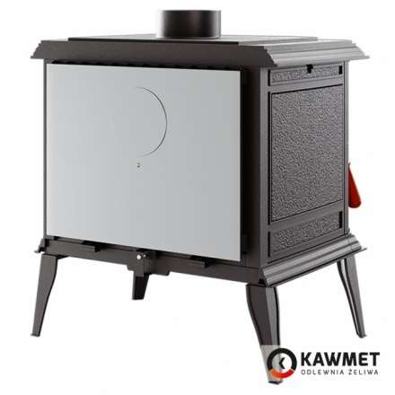 Купить Печь-камин KAWMET Premium PROMETEUS S11 (8,5 кВт) в интерьере чугунный в Новополоцке фото в Новополоцке