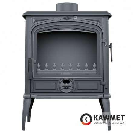 Купить Печь-камин KAWMET Premium SELENA S14 (6,5 кВт) в интерьере чугунный в Новополоцке фото в Новополоцке