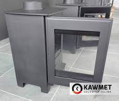 Купить Печь-камин Kawmet Premium S16 (4,9 кВт) в интерьере чугунный в Новополоцке фото в Новополоцке