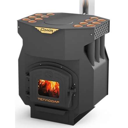 Отопительная печь Теплодар ТОП-Драйв 150 Амазонка бай фото в Новополоцке