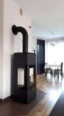 Купить Печь-камин Kratki THOR 8 View стальной в интерьере в Новополоцке Амазонка бай фото в Новополоцке