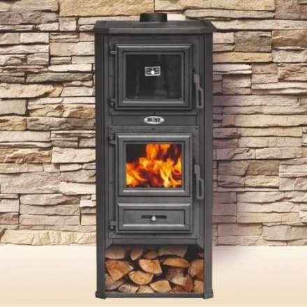 Печь-камин с духовкой Blist Ambasador R фото в Новополоцке