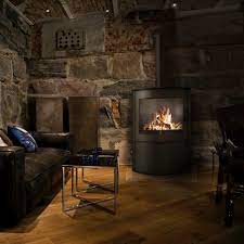 Купить Печь-камин Kratki Koza/AB/S/2 (сталь) стальной в интерьере в Новополоцке Амазонка бай фото в Новополоцке