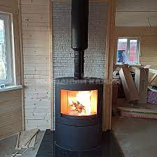 Купить Печь-камин Kratki Koza/AB/S/2 (сталь) стальной в интерьере в Новополоцке Амазонка бай фото в Новополоцке