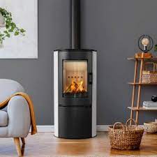 Купить Печь-камин Kratki Koza/AB/S/DR стальной в интерьере в Новополоцке Амазонка бай фото в Новополоцке