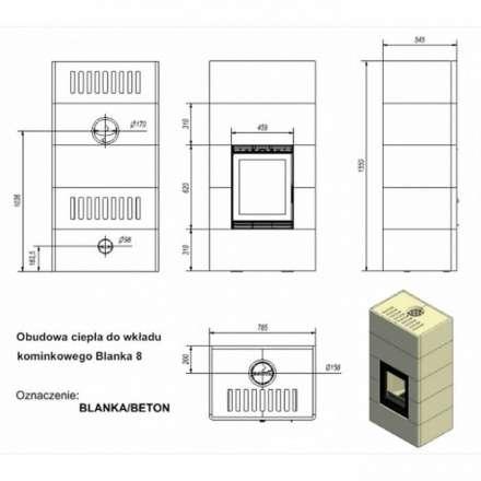 Купить Кафельную печь Kratki BLANKA/KAFEL/K амазонка бай фото в Новополоцке
