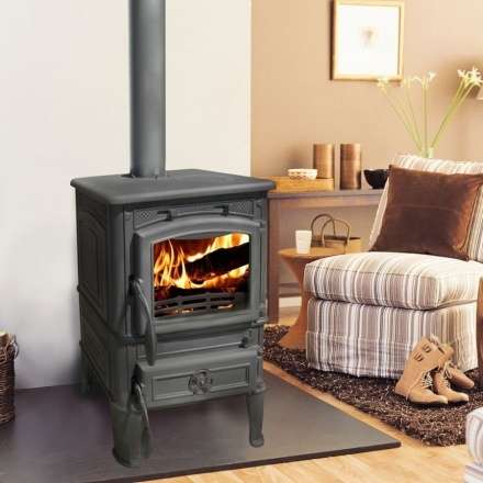 Печь-камин Guca LAVA с плитой из чугуна в Новополоцке