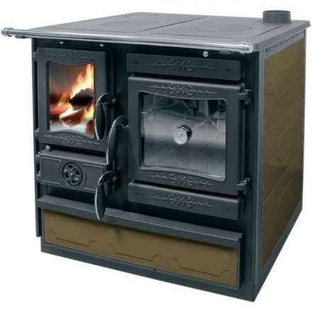 Печь-камин Guca GULIVER THERMO с плитой и водяным контуром в Новополоцке