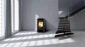 Купить Печь-камин KFD EWA в интерьере чугунная в Новополоцке в Новополоцке