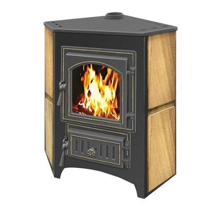 Печь-камин Везувий ПК-01 (220) угловой песчаник 9 кВт купить в Новополоцке