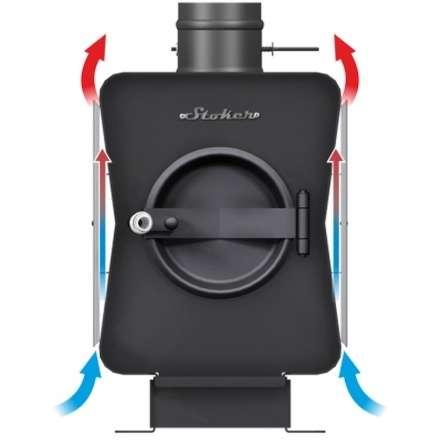 Печь садовая Ермак Stoker Садовая 70-ОВ в Новополоцке