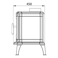 Купить Печь-камин NORDflam Oria чугун в Новополоцке Амазонка бай фото в Новополоцке