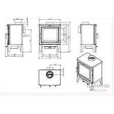 Купить Печь-камин NORDflam Ivory в Новополоцке Амазонка бай фото в Новополоцке