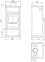 Купить Печь-камин NORDflam Pireus в Новополоцке Амазонка бай фото в Новополоцке
