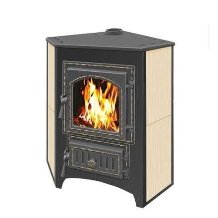 Печь-камин Везувий ПК-01 (270) угловой бежевый 9 кВт купить в Новополоцке