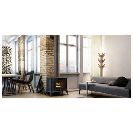 Купить Печь-камин Kratki Koza K9 в интерьере в Новополоцке Амазонка бай фото в Новополоцке