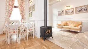 Купить Печь-камин Kratki Koza K6 с водяным контуром в интерьере в Новополоцке Амазонка бай фото в Новополоцке