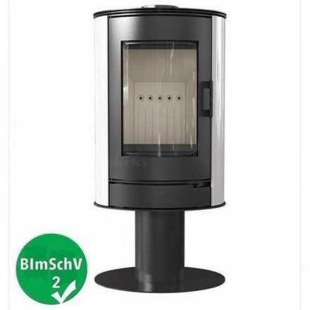 Купить Печь-камин Kratki KOZA/AB/S/N/KAFEL/BIALY (кафель белый) в интерьере в Новополоцке Амазонка бай фото в Новополоцке