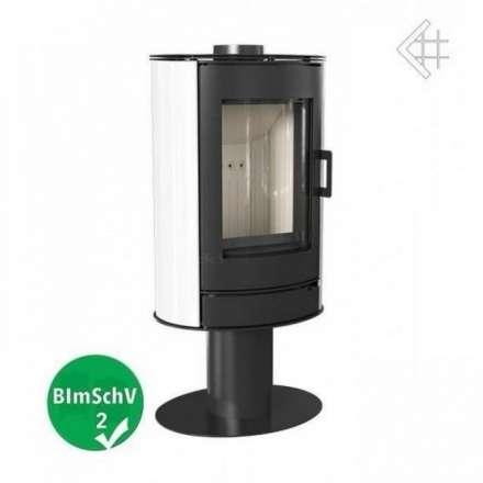 Печь-камин Kratki KOZA/AB/S/N/KAFEL/BIALY (кафель белый) Амазонка бай фото в Новополоцке