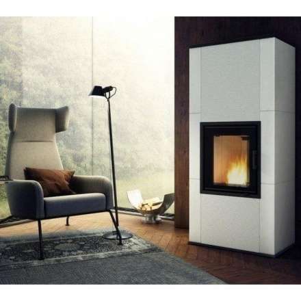 Купить кафельный печь камин Kratki NADIA KAFEL B RYFEL в интерьере Амазонка бай фото в Новополоцке