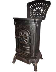 Чугунная печь-камин Амбра Eurokom фото в Новополоцке