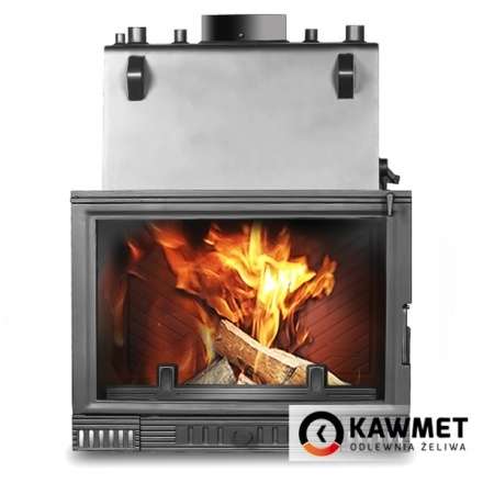 Каминная топка Kawmet W1CO 18,7 кВт с водяным контуром Амазонка бай фото в Новополоцке