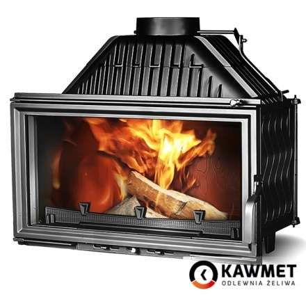 Каминная топка Kawmet W15 STANDARD 12 кВт Амазонка бай фото в Новополоцке