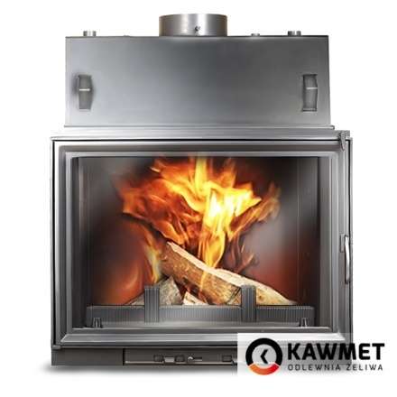 Каминная топка Kawmet W7CO 25,3 кВт с водяным контуром в Новополоцке