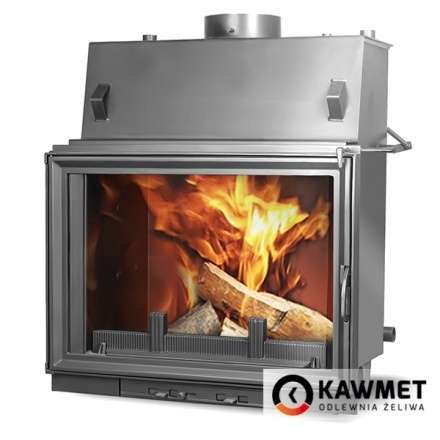 Каминная топка Kawmet W7CO 25,3 кВт с водяным контуром Амазонка бай фото в Новополоцке