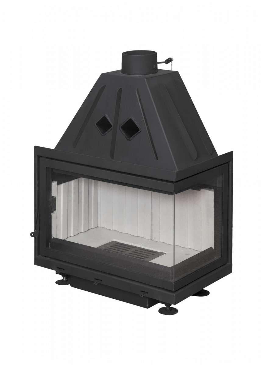 Каминная топка Экокамин Альфа 700 R два стекла правая купить в Новополоцке