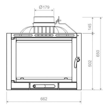 Каминная топка NORDflam Corno в Новополоцке