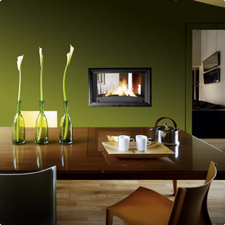 Каминная топка Invicta 800 Double Face в Новополоцке