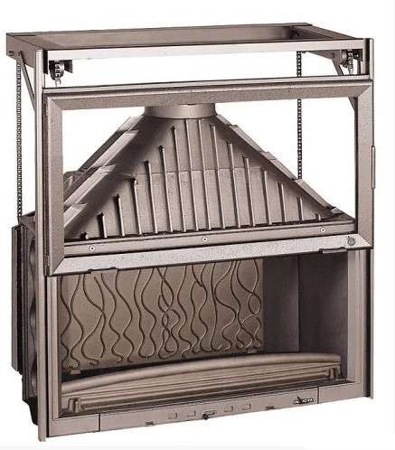 Каминная топка Invicta 1100 Grand Vision с подъёмом  Амазонка бай фото в Новополоцке