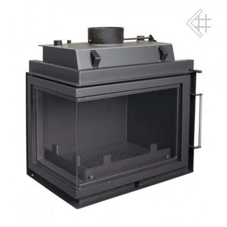 Каминная топка Kratki Maja/PW/BL/12/BS/W (угловое стекло слева, змеевик) Амазонка бай фото в Новополоцке