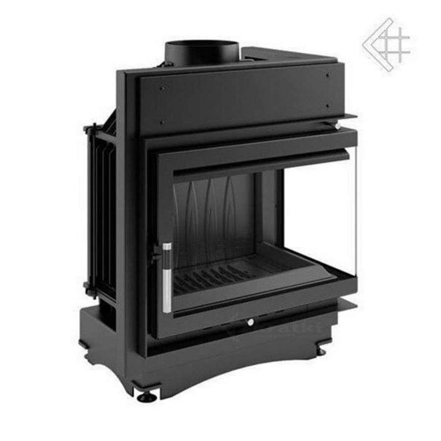 Каминная топка Kratki Maja/P/BS (угловое стекло справа) Амазонка бай фото в Новополоцке