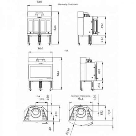 Каминная топка Jotul I 400 Flat BP в Новополоцке