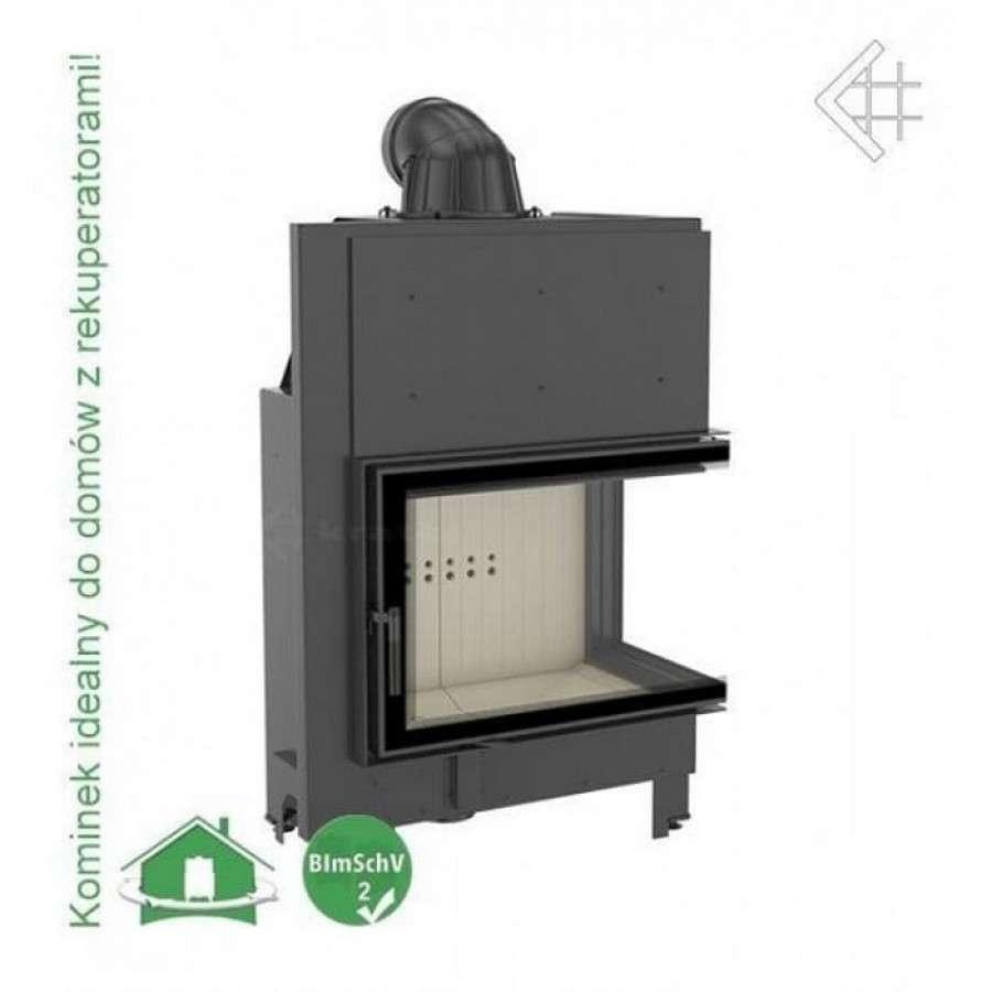 Каминная топка Kratki MBA/P/BS (угловое стекло справа) Амазонка бай фото в Новополоцке