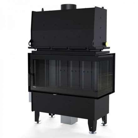 Каминная топка Defro Home RIVA ME BP SHORT угловая, с водяным контуром в Новополоцке