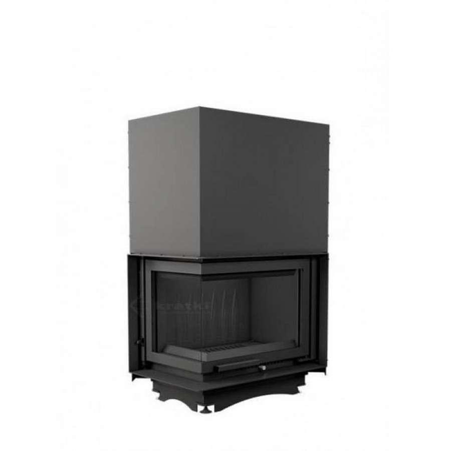 Каминная топка Kratki Maja/L/BS/G (угловое стекло слева, гильотина) Амазонка бай фото в Новополоцке