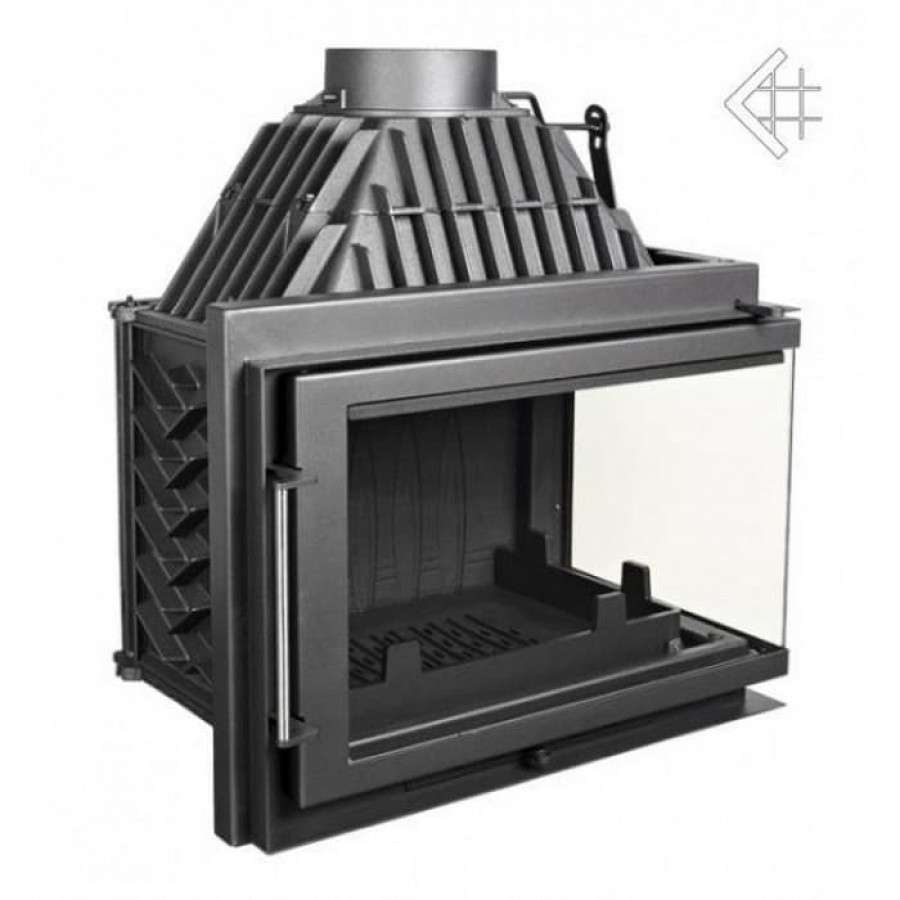 Каминная топка Kratki Zuzia/P/BS (угловое стекло справа) Амазонка бай фото в Новополоцке