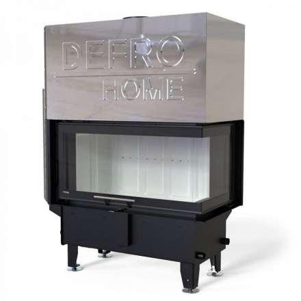 Каминная топка DEFRO HOME RIVA ME BL G SHORT угловая с водяным контуром и подъемом стекла вверх в Новополоцке