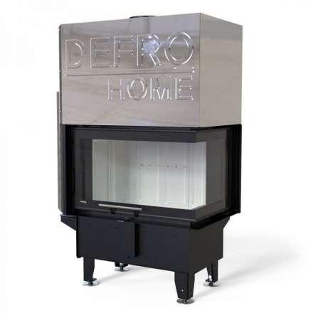 Каминная топка DEFRO HOME RIVA SM BL G SHORT угловая с водяным контуром и подъемом стекла вверх в Новополоцке